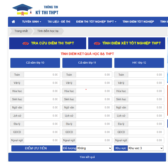 tính điểm học bạ